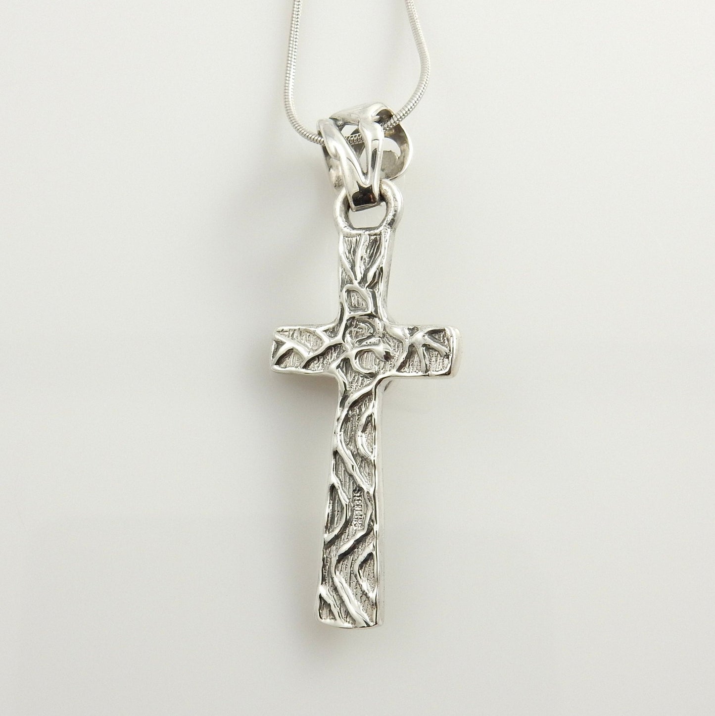 Silver red coral cross pendant/red coral silver cross pendant/silver cross pendant/unique silver red coral cross pendant/red coral pendant - DeSantis