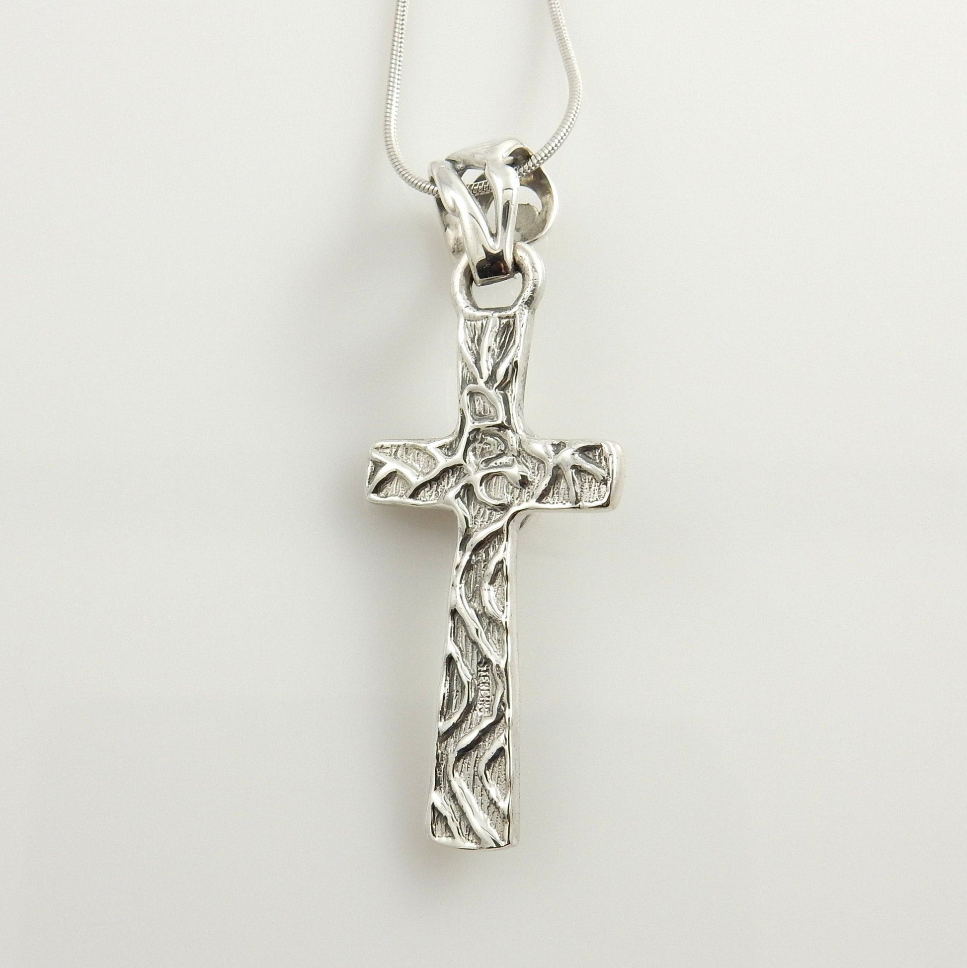 Silver red coral cross pendant/red coral silver cross pendant/silver cross pendant/unique silver red coral cross pendant/red coral pendant - DeSantis