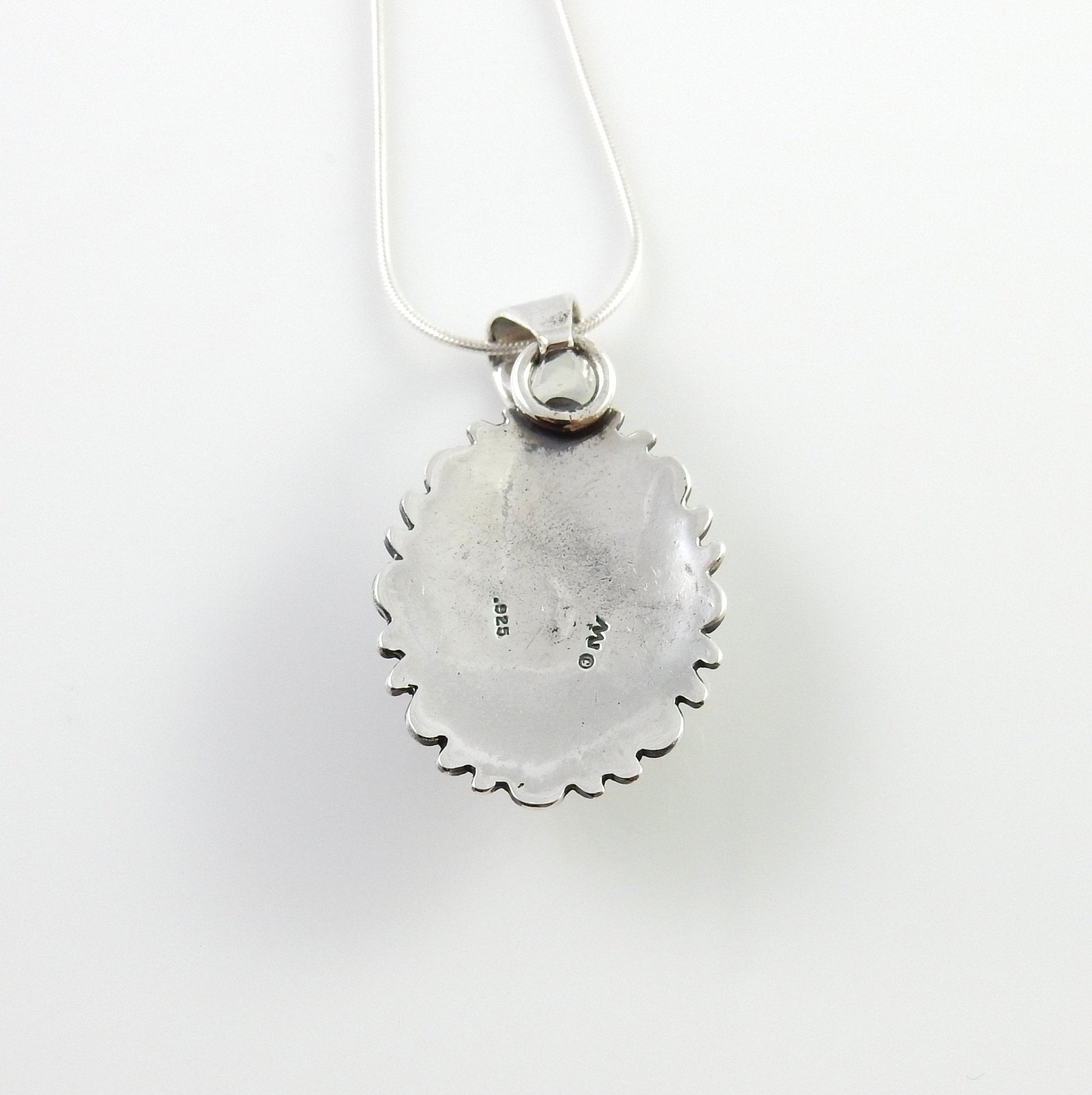Sterling Silver Blue Topaz Handmade Pendant, Beautiful silver topaz drop pendant, topaz designer silver drop pendant with chain - DeSantis