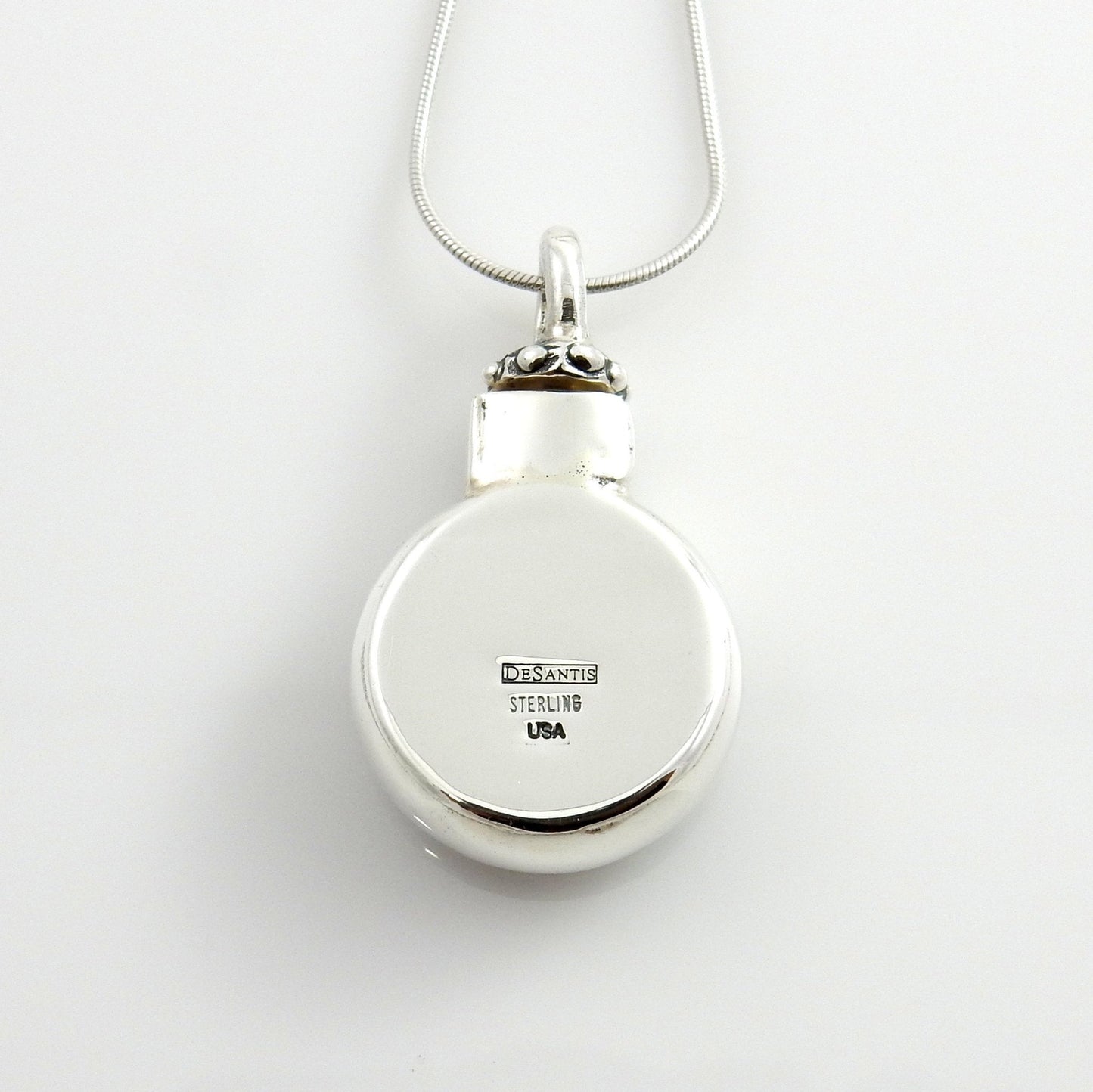 Sterling Silver Handcrafted Urn Pendant - DeSantis
