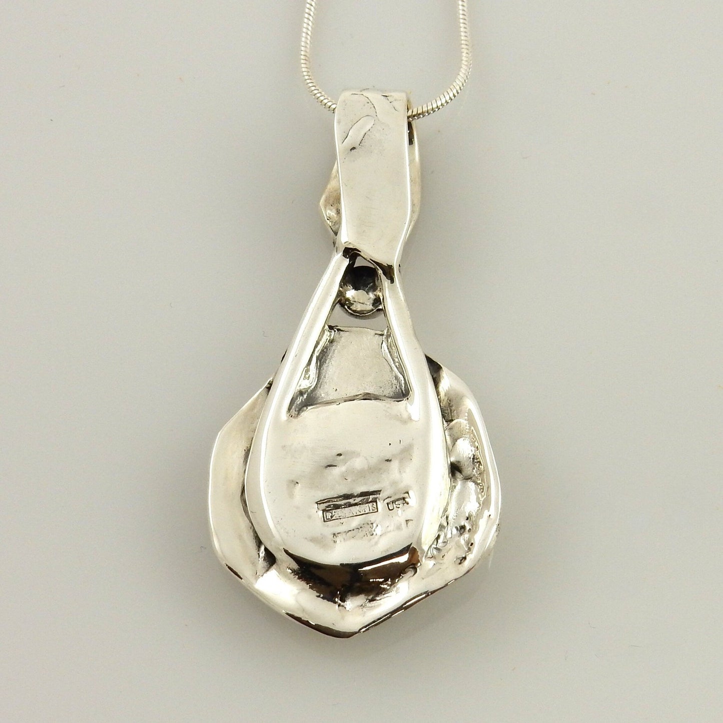 Sterling Silver Royston Turquoise Pendant - DeSantis