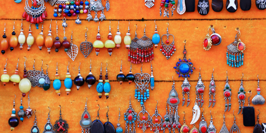 Discover Artistic Beauty Through Artisan Inlay Earrings