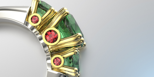 Timeless Elegance in Peridot Rings by DeSantis Jewelry