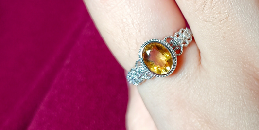 The Modern Appeal of Citrine Rings Inspired by Opal Elegance