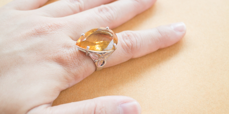 Rings with Citrine: A Celebration of Light and Lasting Beauty