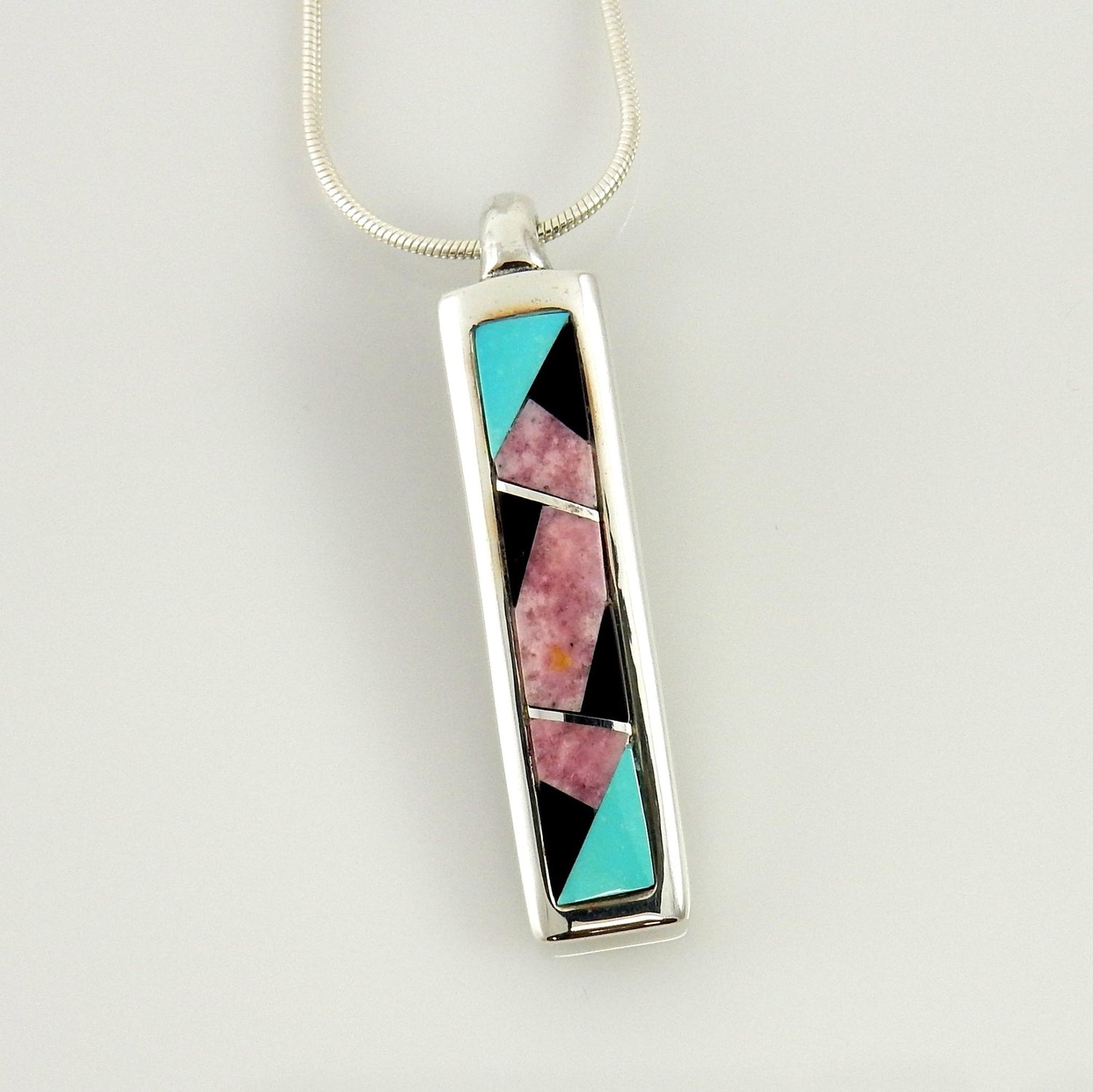 Silver Inlay Pendants - DeSantis