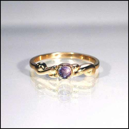 14kt Yellow Gold Tanzanite Ring Size 6 - DeSantis