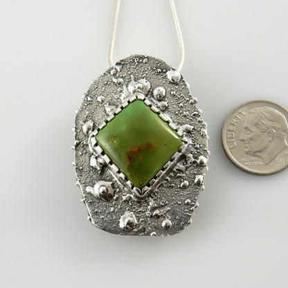 Handmade Sterling Silver Kings Manassa Pendant - DeSantis