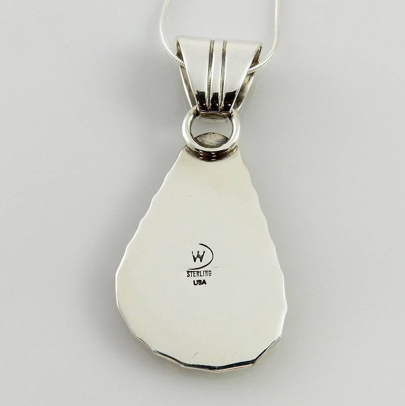 One of a Kind Sterling Silver Morenci Pendant