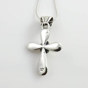 Silver garnet cross pendant/garnet silver cross pendant/silver cross pendant/unique silver garnet cross pendant/garnet drop cross pendant