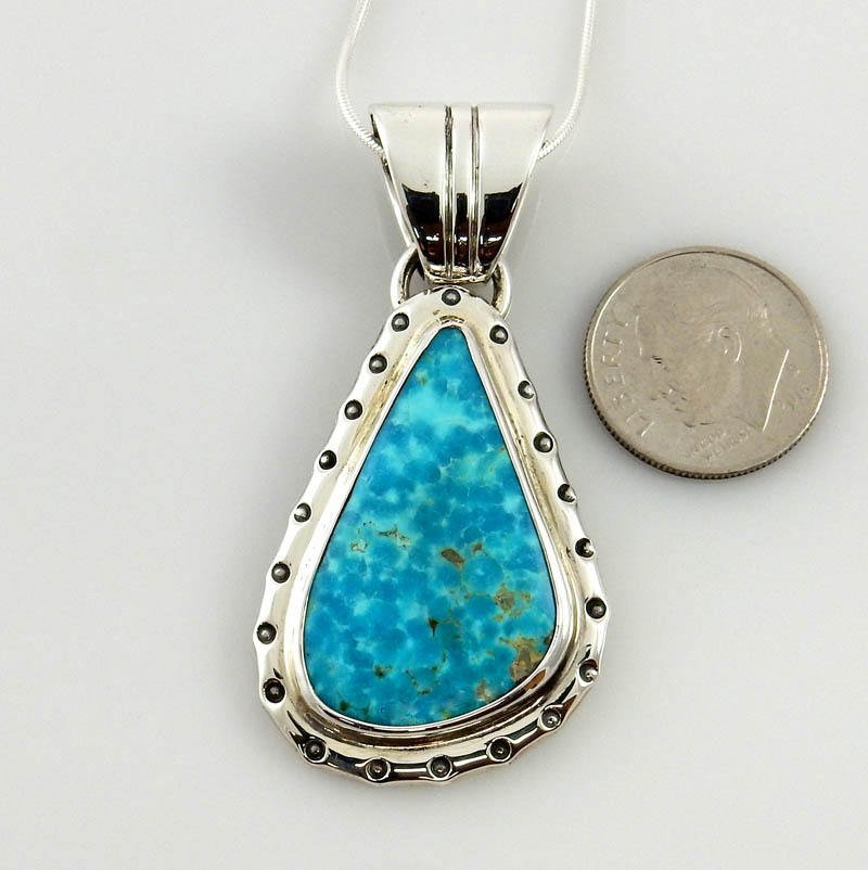 One of a Kind Sterling Silver Morenci Pendant - DeSantis