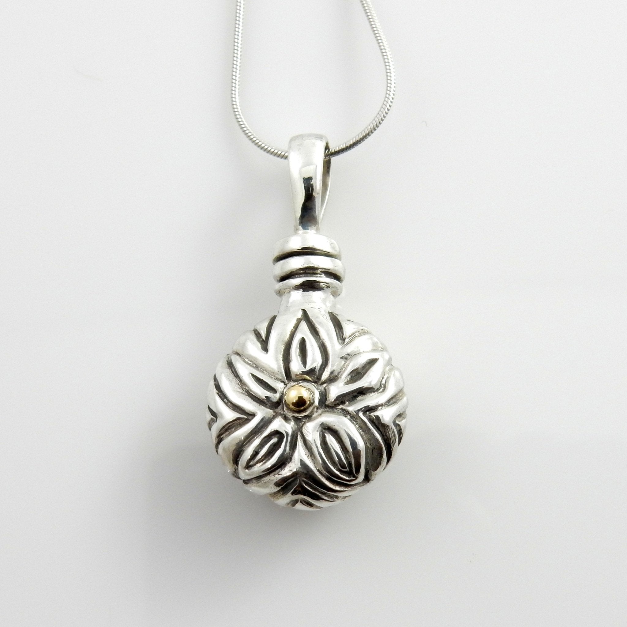 Silver Handcrafted Urn Pendant - DeSantis