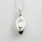 Simple Sterling Silver Handcrafted Urn Pendant - DeSantis