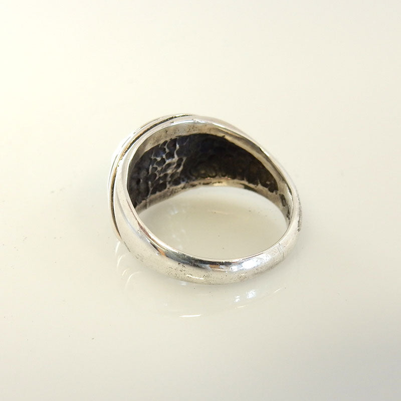 Sterling Silver Blue Turquoise Ring Size 7.5 - DeSantis