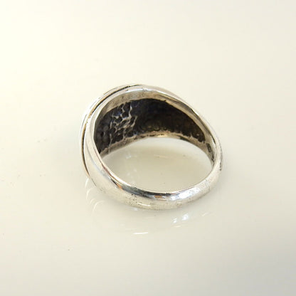 Sterling Silver Blue Turquoise Ring Size 7.5 - DeSantis