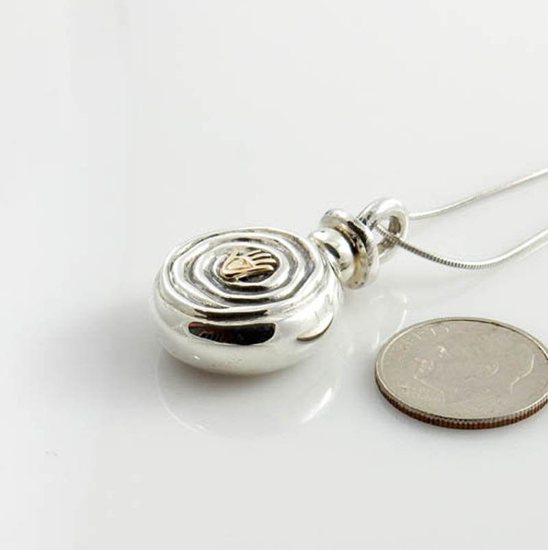 Sterling Silver Handcrafted Urn Pendant - DeSantis