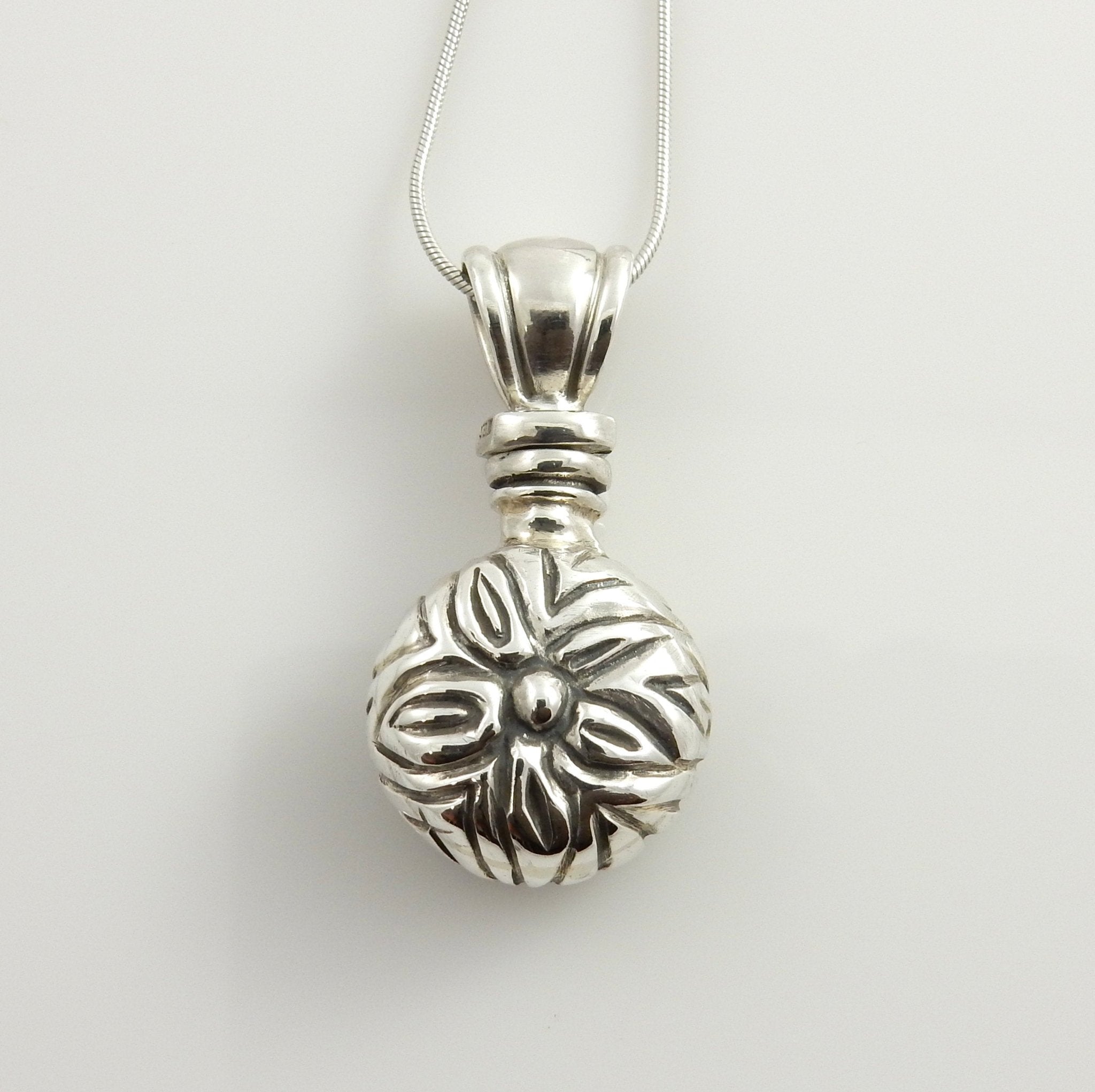 Sterling Silver Handcrafted Urn Pendant - DeSantis