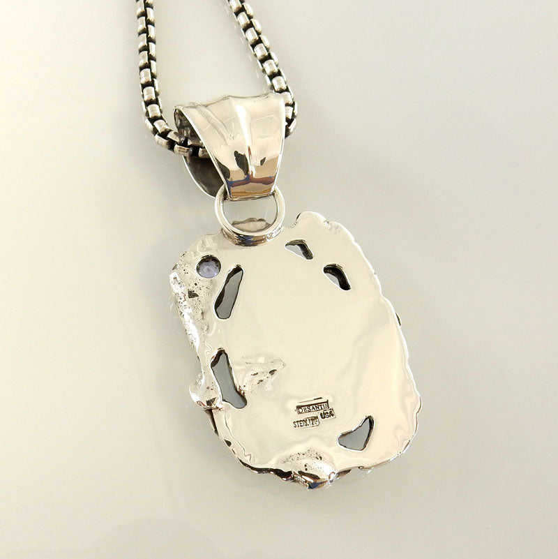 Sterling Silver Turquoise Tanzanite Pendant - DeSantis