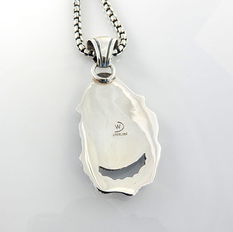 Sterling Silver Turquoise Tourmaline Pendant - DeSantis