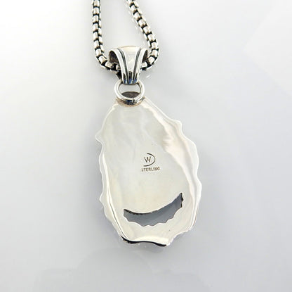 Sterling Silver Turquoise Tourmaline Pendant - DeSantis