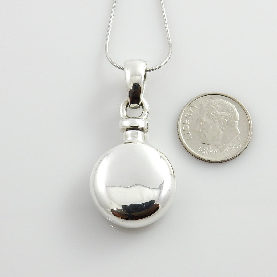 Unique Sterling Silver Handcrafted Urn Pendant