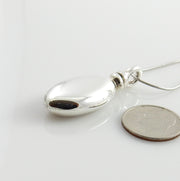 Simple Sterling Silver Handcrafted Urn Pendant
